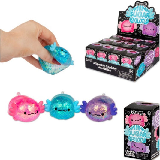 Scrunchems Sugar Mini Axolotl 3 Pack