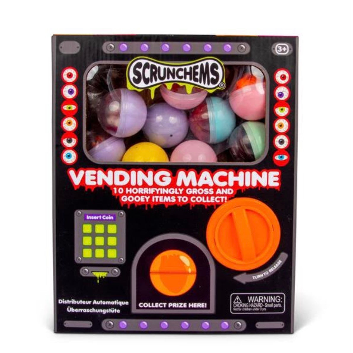 Scrunchems Gross Vending Machine