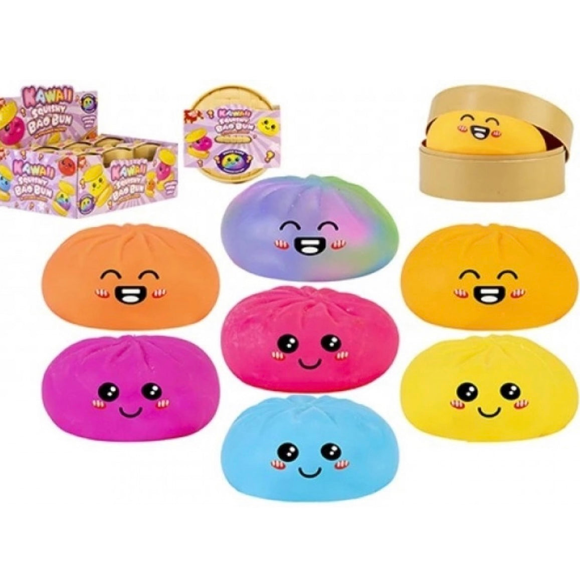 Kawii Neon Maltose Squishy Dumpling