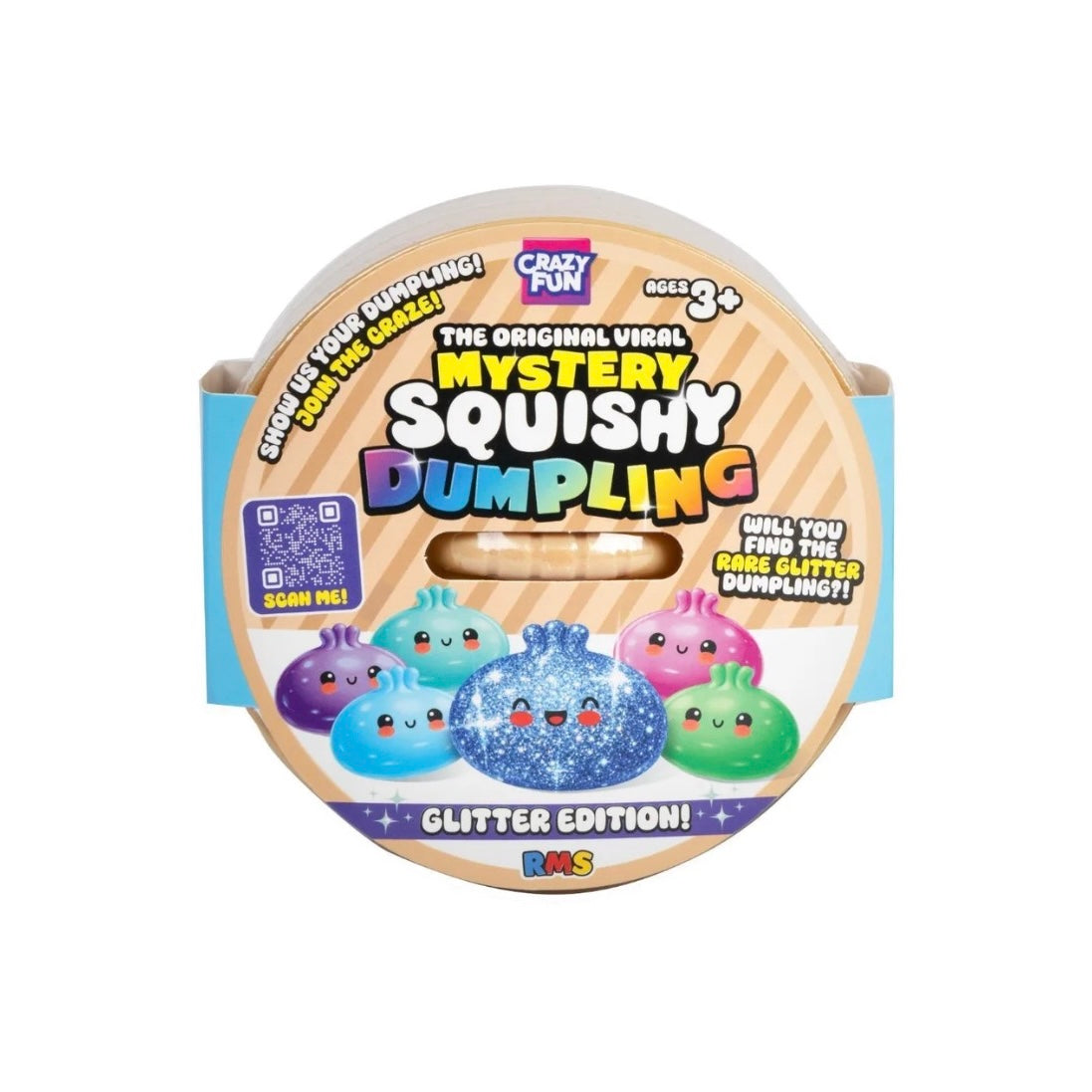 RMS Squishy Dumpling Rare Glitter To Find