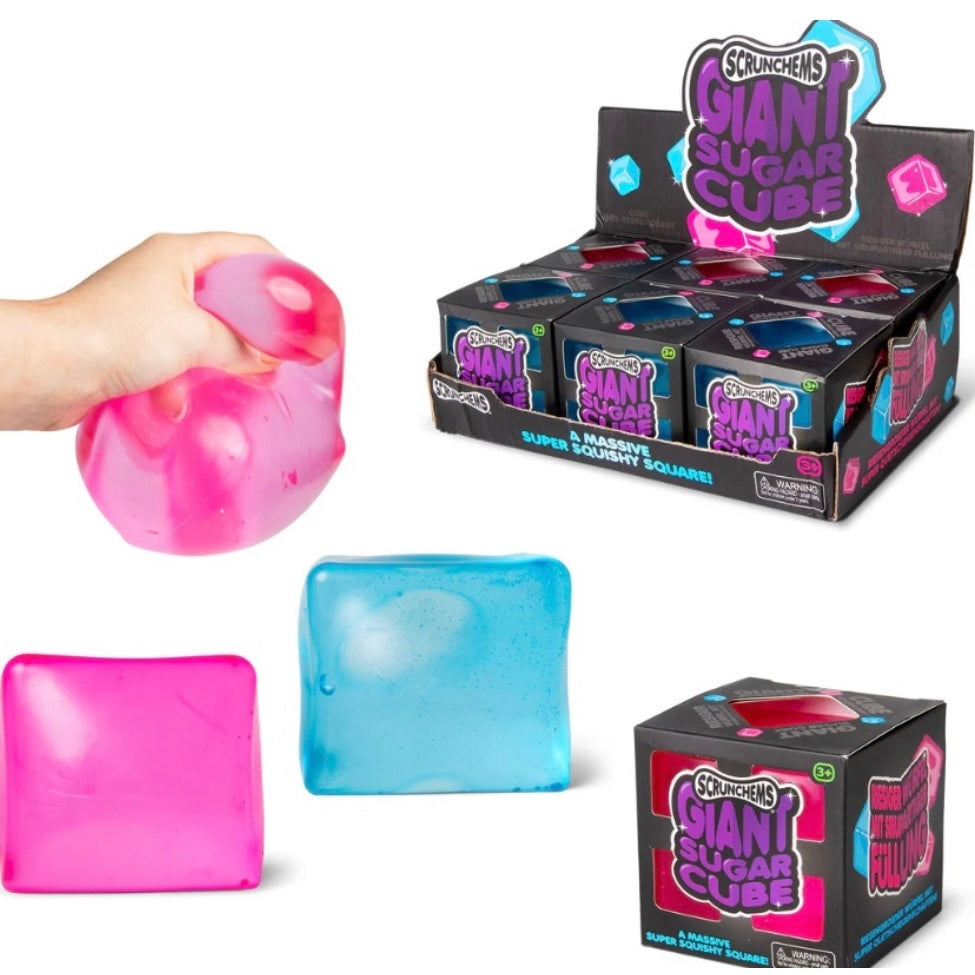 Scrunchems Giant Sugar Cube - Pre Order End Of October Delivery