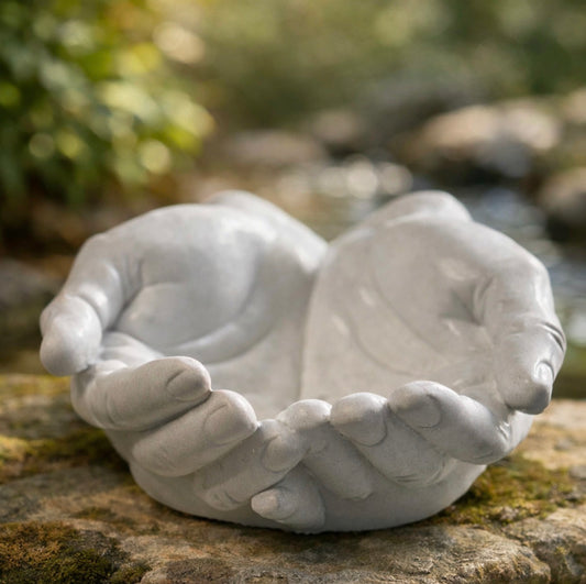 Stoneware Healing Hands