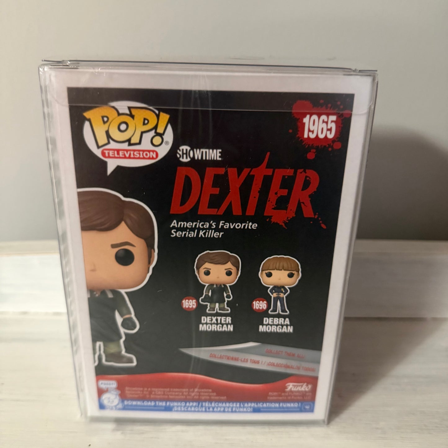 Funko Pop Rare Miss Print Dexter Morgan 1965 (1695)